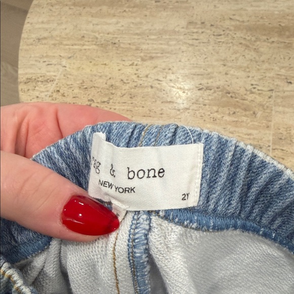 rag & bone Kids Light Blue and Black Jeans - Picture 2 of 5